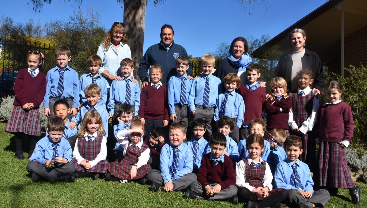 Some of the students at St Edwards, Canowindra who have already been through the transition program in recent years.